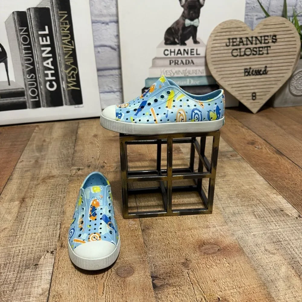 Native Shoes Coastal Blue Sky Carnival Shoes Size‎ C 11
